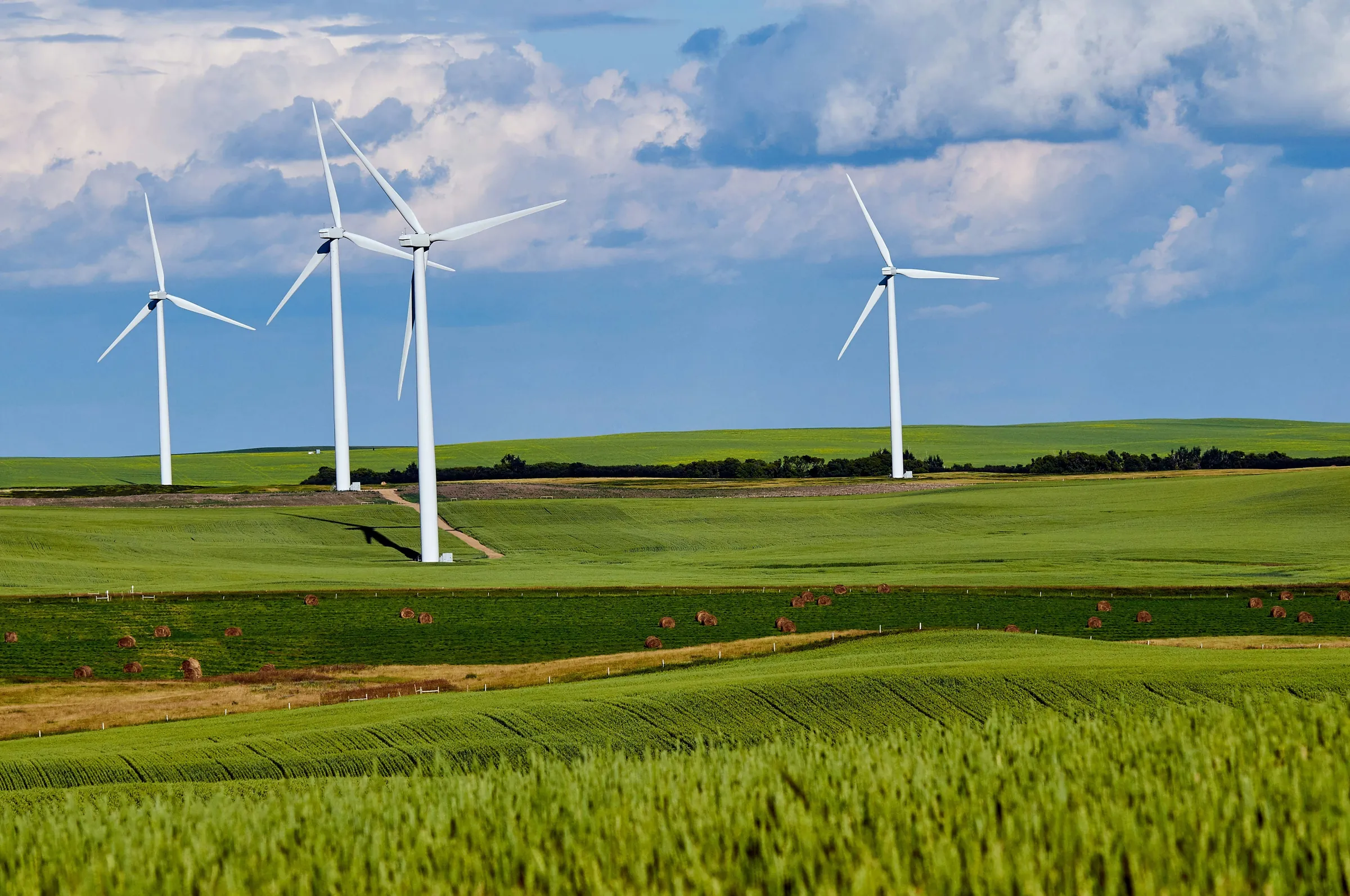 Wind turbines — renewable energy by Electrowatts