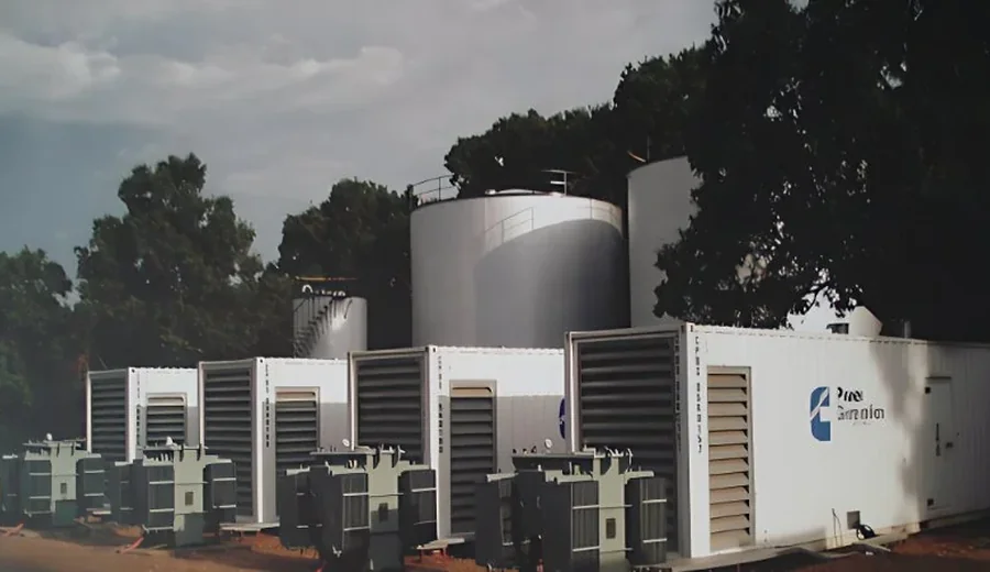 Juba Emergency Power Project — 5 synchronized 1250KVA generator sets