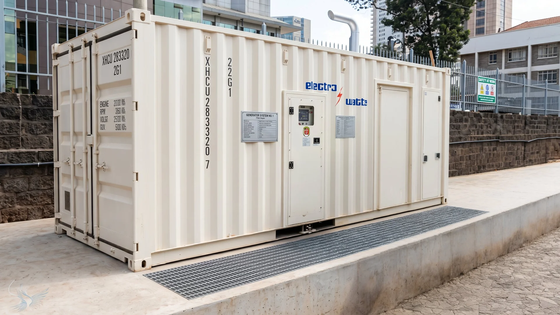 Industrial generator servicing and maintenance
